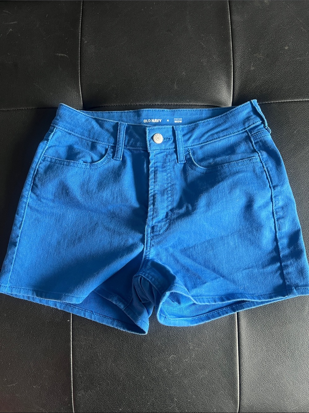 Old Navy Women's Bright Blue Denim Shorts